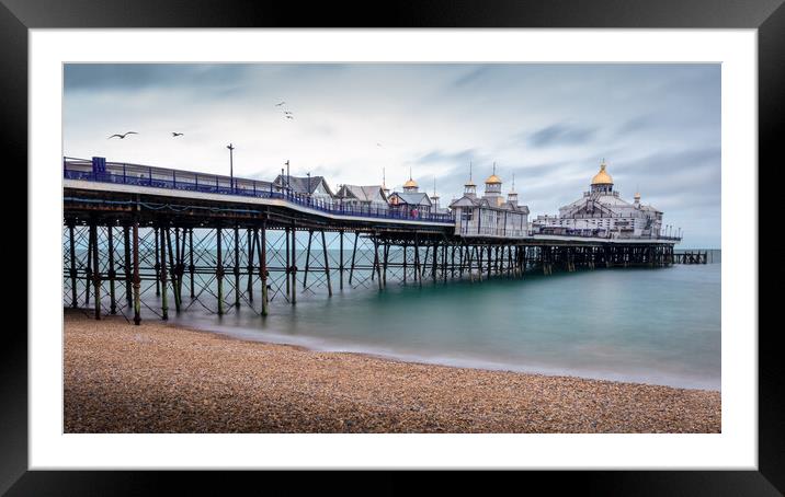 Eastbourne Pier Framed Mounted Print by Mark Jones