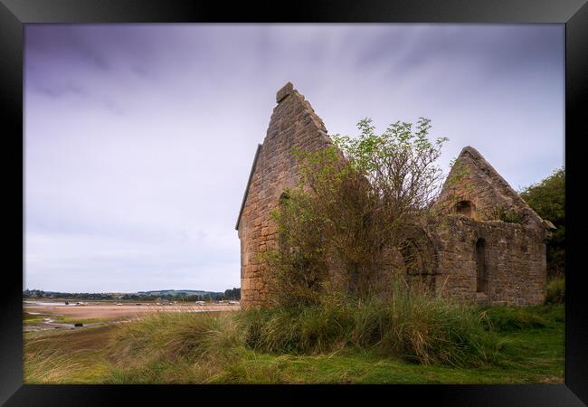 Abandoned Chapel, Alnmouth Framed Print by Mark Jones