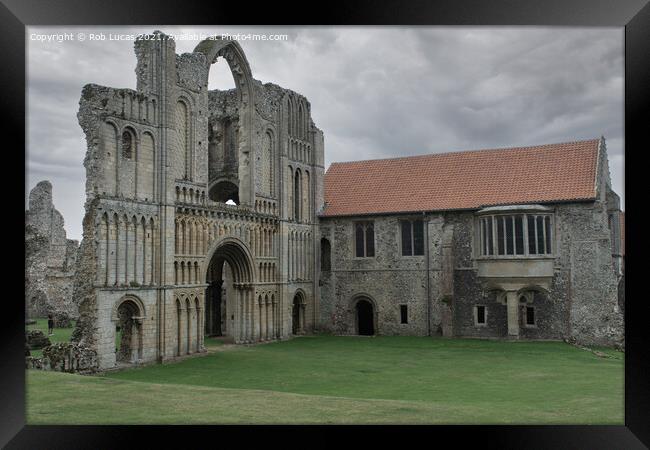 The magnificent Castle Acre Priory Framed Print by Rob Lucas