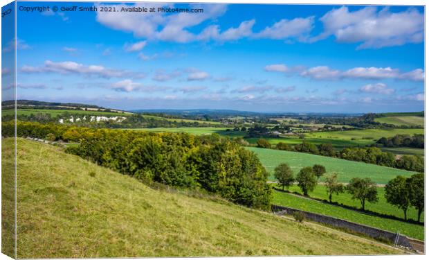 Beautiful British Countryside Canvas Print by Geoff Smith