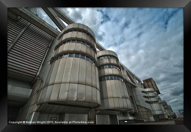 Ulgy Building I know. Framed Print by Nathan Wright