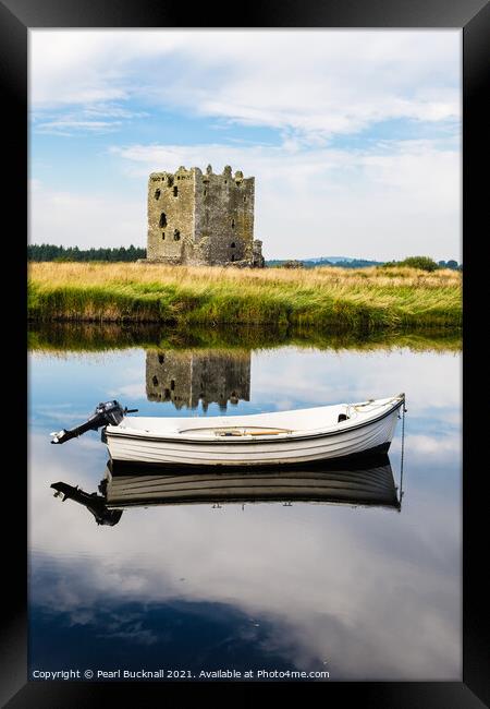 Threave Castle River Dee Dumfries and Galloway Framed Print by Pearl Bucknall