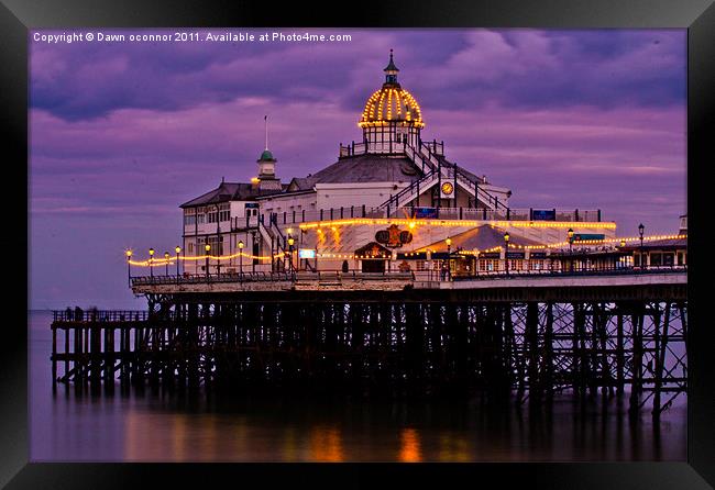 Eastbourne Pier, East Sussex. 6 Framed Print by Dawn O'Connor