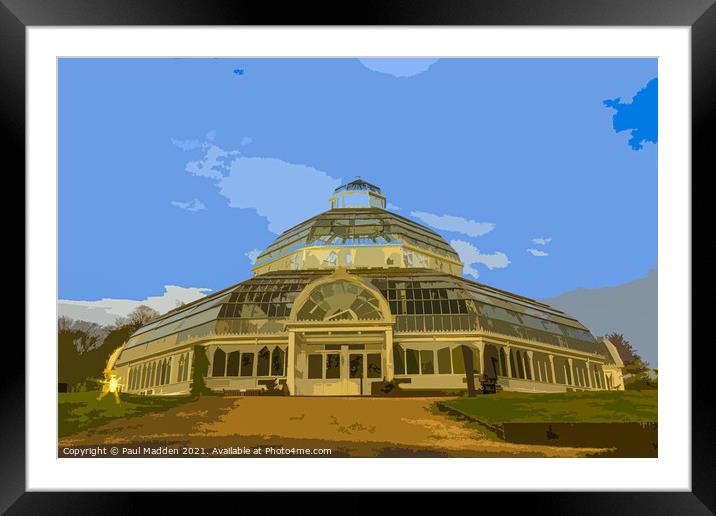 Sefton Park Palm House Framed Mounted Print by Paul Madden