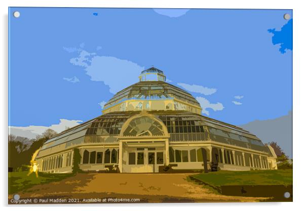 Sefton Park Palm House Acrylic by Paul Madden