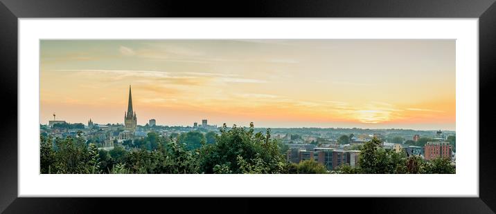 Norwich city Framed Mounted Print by Dorringtons Adventures