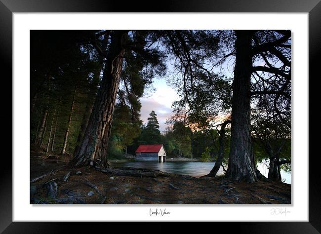 Abstract Loch Vaa Framed Print by JC studios LRPS ARPS