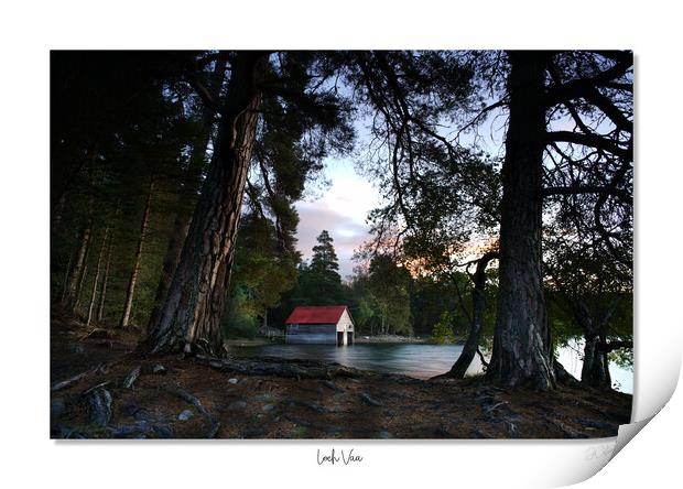 Abstract Loch Vaa Print by JC studios LRPS ARPS