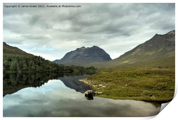 Liathach Print by Jamie Green