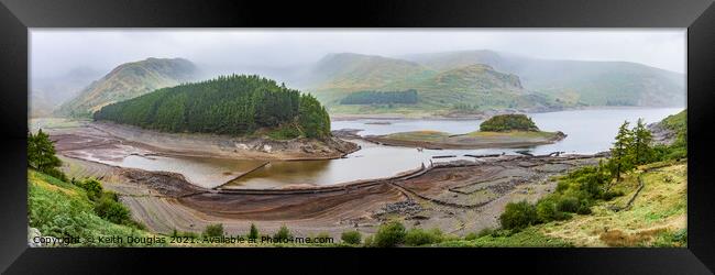 Haweswater - Mardale Green revealed Framed Print by Keith Douglas