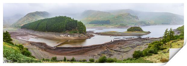 Haweswater - Mardale Green revealed Print by Keith Douglas