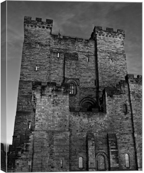 Castle Keep, Newcastle upn Tyne Canvas Print by Rob Cole