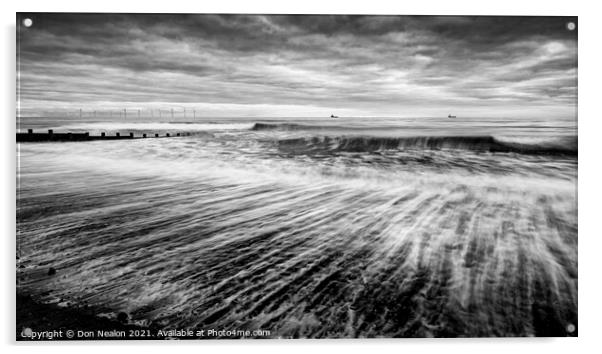 Majestic Morning on Aberdeen Beach Acrylic by Don Nealon