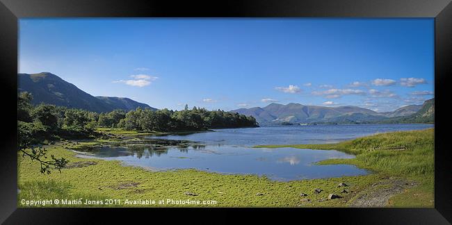 Derwent Water from Low Manesty Framed Print by K7 Photography