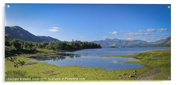 Derwent Water from Low Manesty Acrylic by K7 Photography
