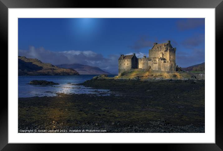 Eilean Donan Castle Framed Mounted Print by Susan Leonard