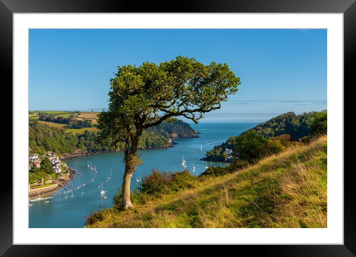 The Mouth of the River Dart Framed Mounted Print by Paul F Prestidge