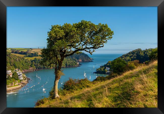 The Mouth of the River Dart Framed Print by Paul F Prestidge