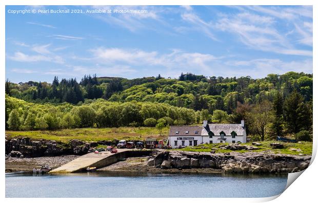 Ulva Ferry Isle of Mull Hebrides Scotland Print by Pearl Bucknall