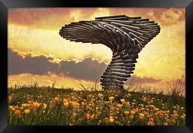 The Singing Ringing Tree Framed Print by Jason Connolly