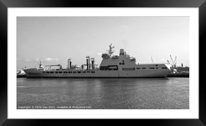 RFA Tiderace Framed Mounted Print by Chris Day