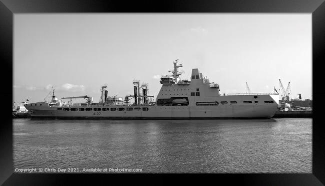 RFA Tiderace Framed Print by Chris Day