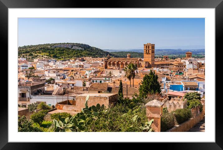 Old Town of Felanitx Mallorca Framed Mounted Print by Alex Winter