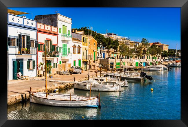 The Enchanting Colors of Portocolom Framed Print by Alex Winter