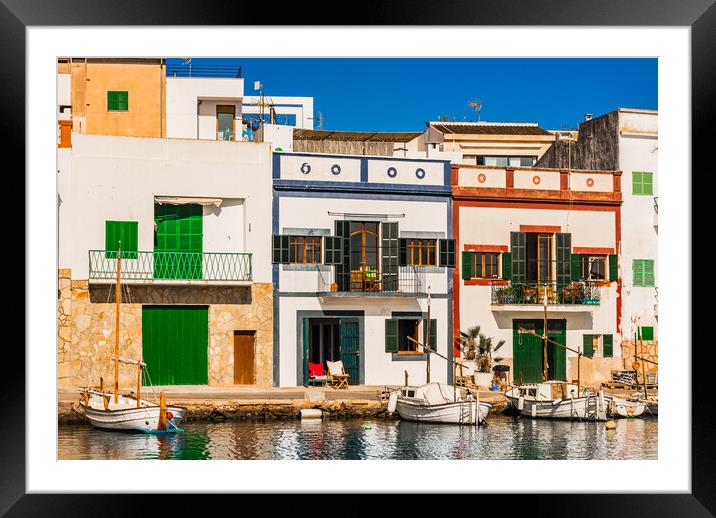 Colours of PortoColom Framed Mounted Print by Alex Winter