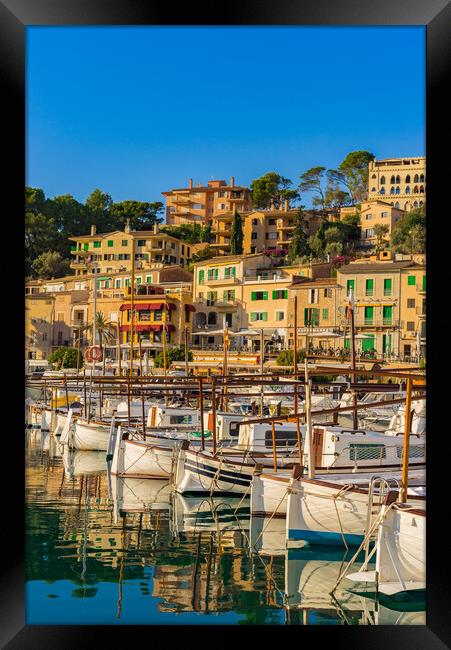 The Alluring Port of Soller Framed Print by Alex Winter
