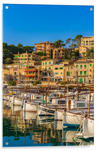 The Alluring Port of Soller Acrylic by Alex Winter