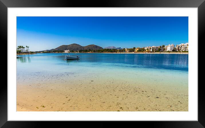 Alcudia pollenca Framed Mounted Print by Alex Winter