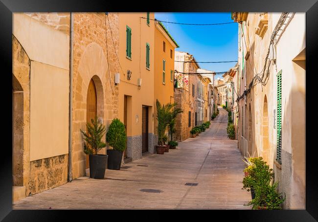 old town of Alcudia Framed Print by Alex Winter