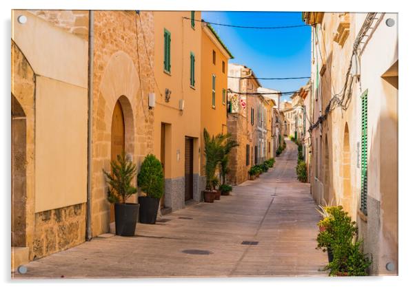 old town of Alcudia Acrylic by Alex Winter