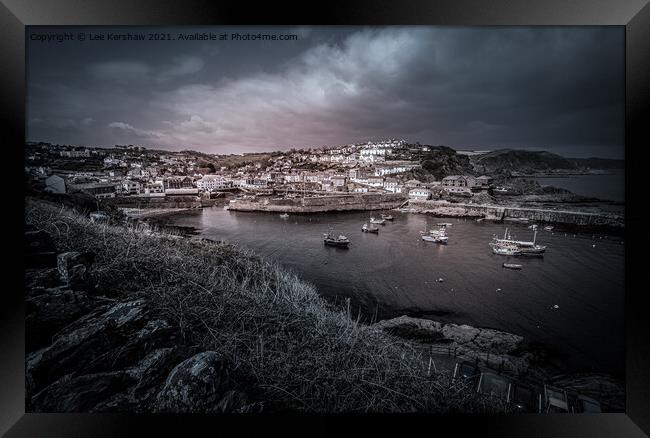 Mevagissey Harbour  Framed Print by Lee Kershaw