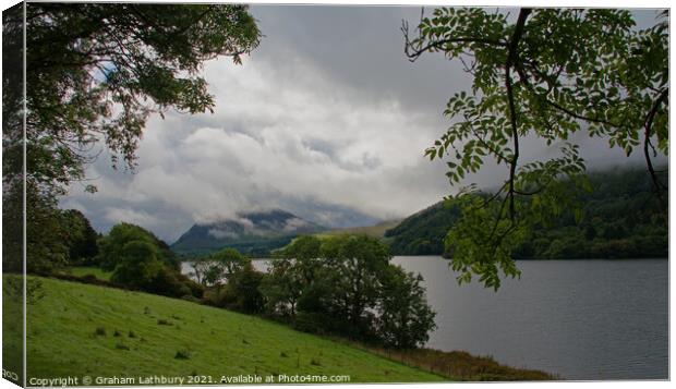 Loweswater Canvas Print by Graham Lathbury