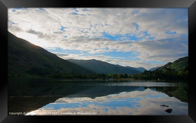 Ullswater, Lake District Framed Print by Graham Lathbury