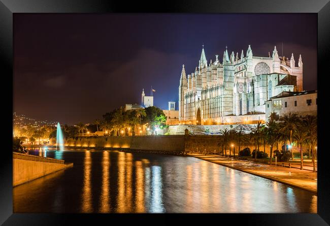 Cathedral of Palma de Mallorca Framed Print by Alex Winter