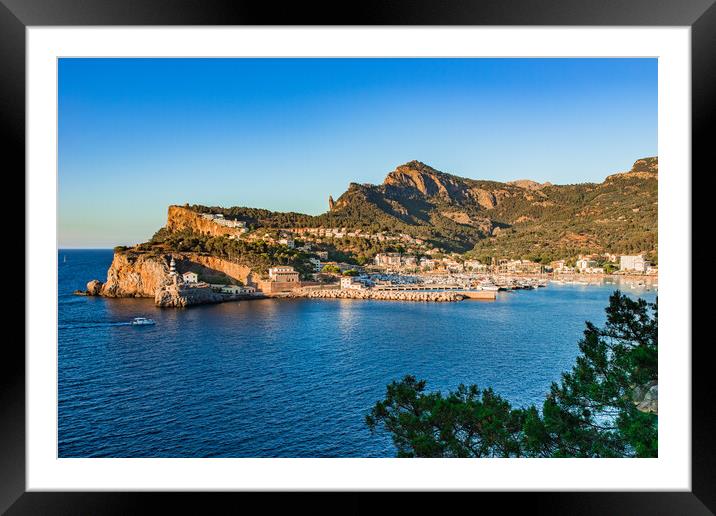 Puerto de Soller Framed Mounted Print by Alex Winter