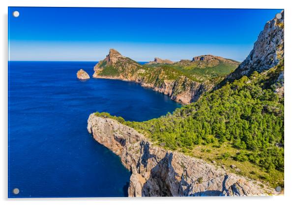 Cap de Formentor Mallorca Spain Acrylic by Alex Winter