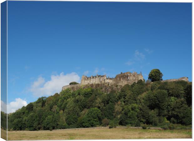 Stirling Castle, Scotland.  Canvas Print by Tommy Dickson