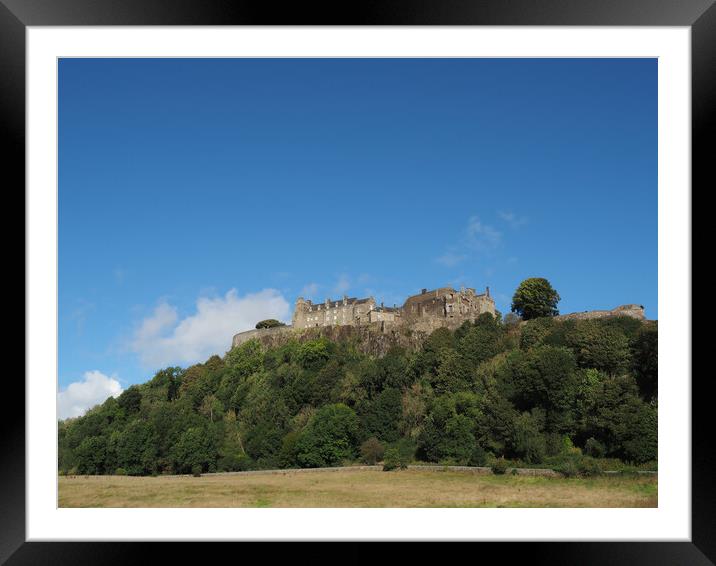 Stirling Castle, Scotland.  Framed Mounted Print by Tommy Dickson