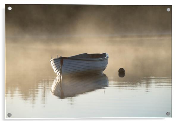 Misty  Acrylic by Alan Sinclair