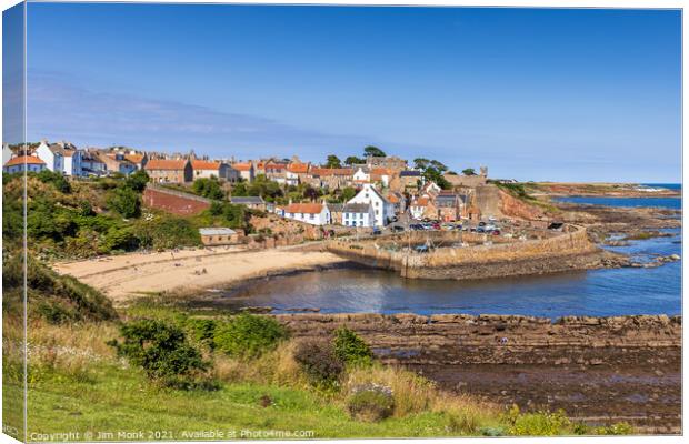 Crail View, East Neuk of Fife Canvas Print by Jim Monk