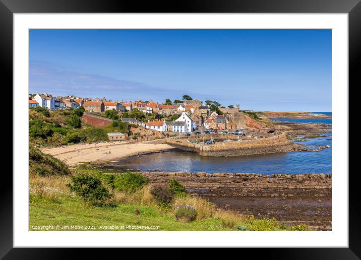 Crail View, East Neuk of Fife Framed Mounted Print by Jim Monk