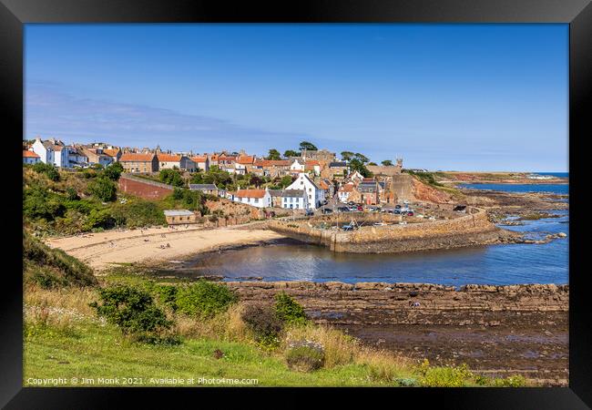 Crail View, East Neuk of Fife Framed Print by Jim Monk