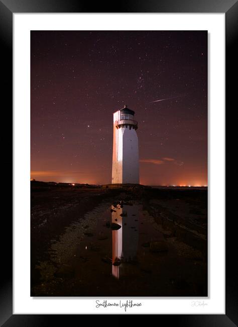 Southerness lighthouse Framed Print by JC studios LRPS ARPS