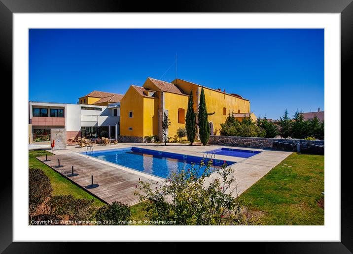 Pousada Convento Tavira Framed Mounted Print by Wight Landscapes