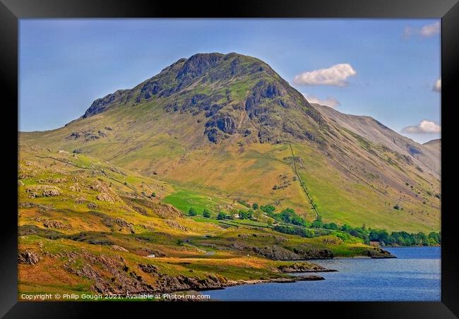 Wastwater Cumbria Framed Print by Philip Gough