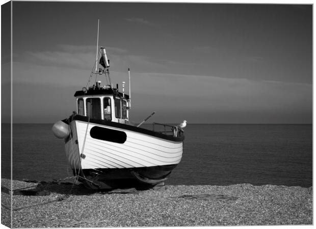 Fishing Boat Canvas Print by Clive Eariss